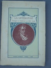 La Littérature étrangère et chrétienne au XIXème siècle/ Editions Casterman 1909