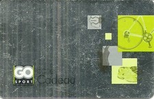 RARE / CARTE CADEAU : GO SPORT