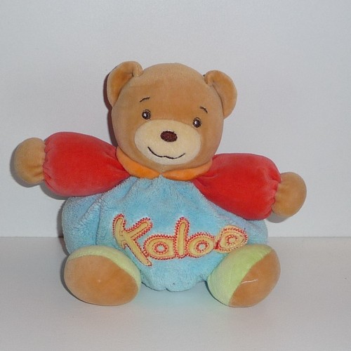 Doudou ours kaloo bleu - doudou,