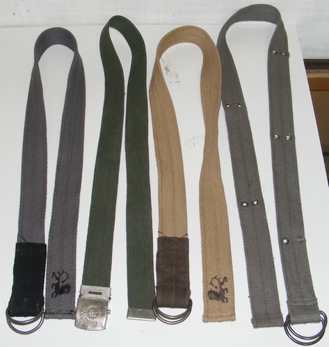 Lot ceintures militaire - lot,
