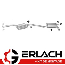 Echappement silencieux pour