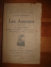 1424 Ronsard Amours Sur la