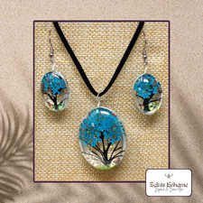 Parure Collier + Boucles