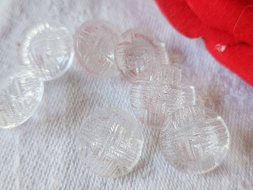 Lot boutons anciens verre - anciens, en