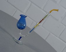 Pipe à liqueur en verre