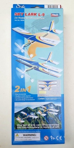 Avion elastique 2 - avion,