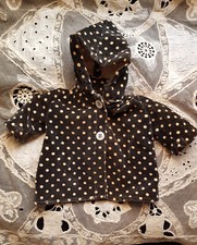 jolie veste velours poupée