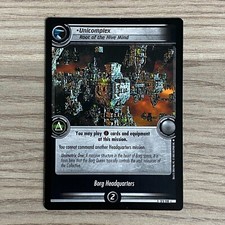 Star Trek Borg Unicomplex Racine De La Ruche Esprit Ccg Carte Jeu Decipher 2003
