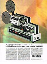 PUBLICITE  1969   HEURTIER  bifilm 8 PLUS  SUPER 8