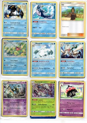 Lot carte pokemon ancienne - 9,
