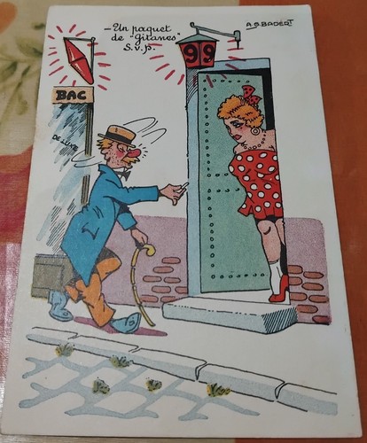 Carte postale humoristique - carte,