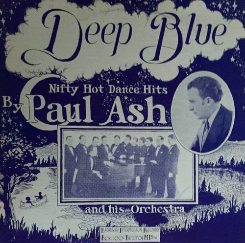 Paul ash his orchestra - ash,