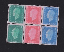 Timbre France  n°701A 701B