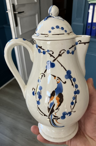 Belle cafetiére porcelaine - cafetiére,