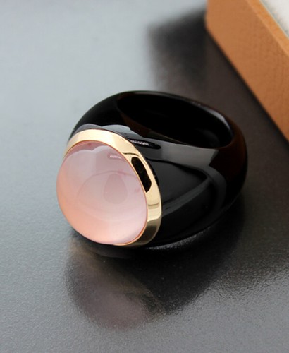Bague designer quartz - bague,