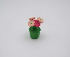 PLAYMOBIL (J1132) EPOQUE 1900 - Pot Bac à Fleurs Vert Marchande de Fleurs 5343