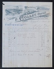 Facture 1900 COLLET ONCLE
