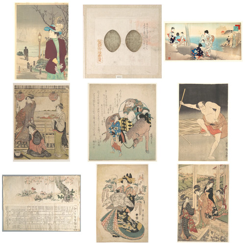 Estampes japonaises painting - japonaises,