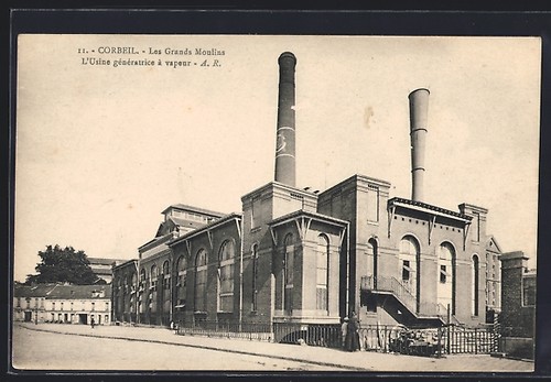 Cpa corbeil les - cpa, corbeil,