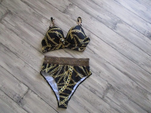 Maillot pièces noir - pièces,