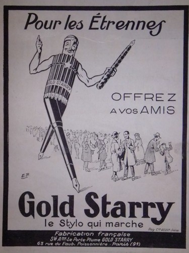 Publicité gold starry - publicitÉ,