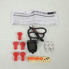 Indicateur digital de rapport engagé Koso pour moto KN002000 Neuf