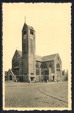 Cpa quaregnon eglise - cpa, quaregnon,