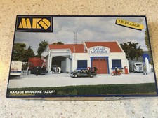 Maquette Ho MKD Garage Moderne Azur