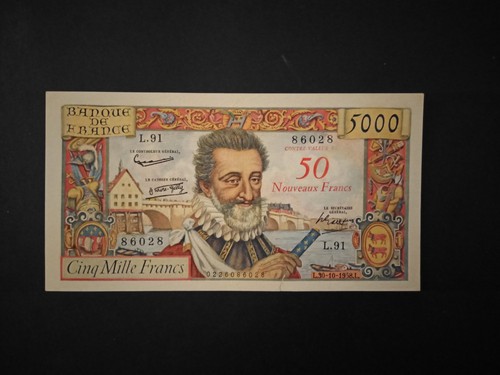 5000 50nf henri iv - f/,