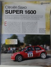 Fascicule - Citroën Saxo