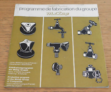 1970 ancien CATALOGUE usine robinetterie METAP à HUNINGUE ALSACE robinet DOUCHE