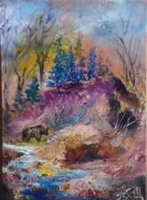 Painting spring the - painting,