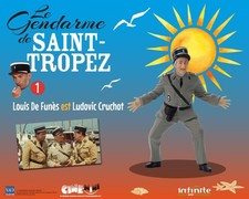 Gendarme de Saint-Tropez #1 Louis De Funes est Ludovic Cruchot Infinite Statue