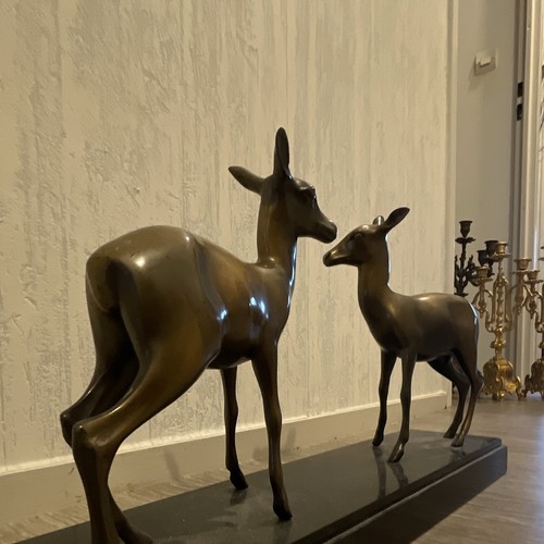 Sculpture déco bronze - bronze,