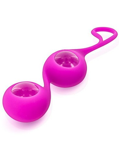 Boules geisha rose verre et - boules,