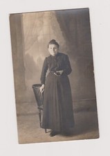 Photo-carte femme âgée