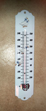 THERMOMETRE EMAILLE 25 cm Oies