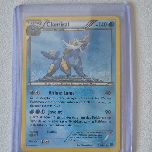 Pokémon jcc clamiral 114 - pokémon,