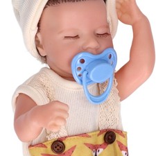 12 Inch Silicone Doll Lifelike Eye Closed Emulational Newborn Baby Dolls