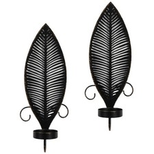 Lot de deux appliques murales