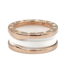 Bulgari bague céramique - bague,