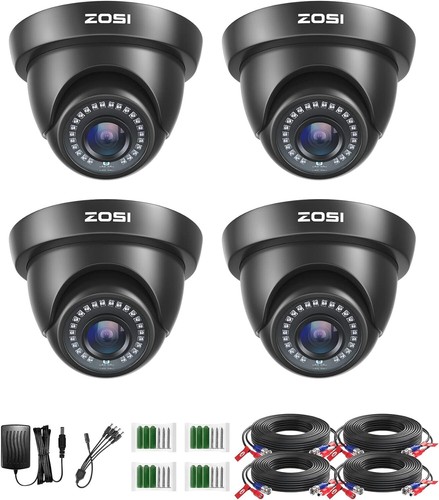 Zosi 1080p 4pcs tvi kit - 4pcs,
