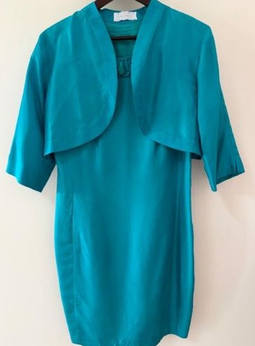 Ensemble robe caraco soie - robe,