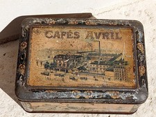 ancienne boite tôle litho