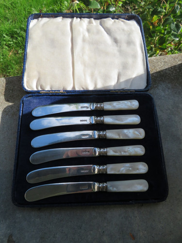 Anciens couteaux beurre - couteaux, à