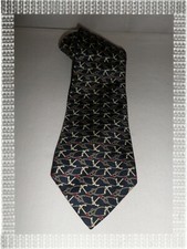 Cravate Fantaisie Bleu Blanc