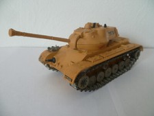 CHAR BLINDE GENERAL PATTON M-47 couleur sable par SOLIDO en bel état