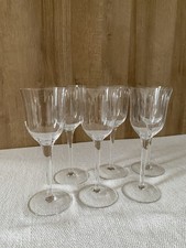 6 Verres à Eau en Cristal à