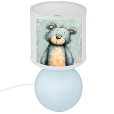 LAMPE DE CHEVET KIDS BLEU BEBE