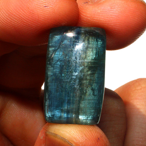 Cabochon coussin bleu - cabochon,